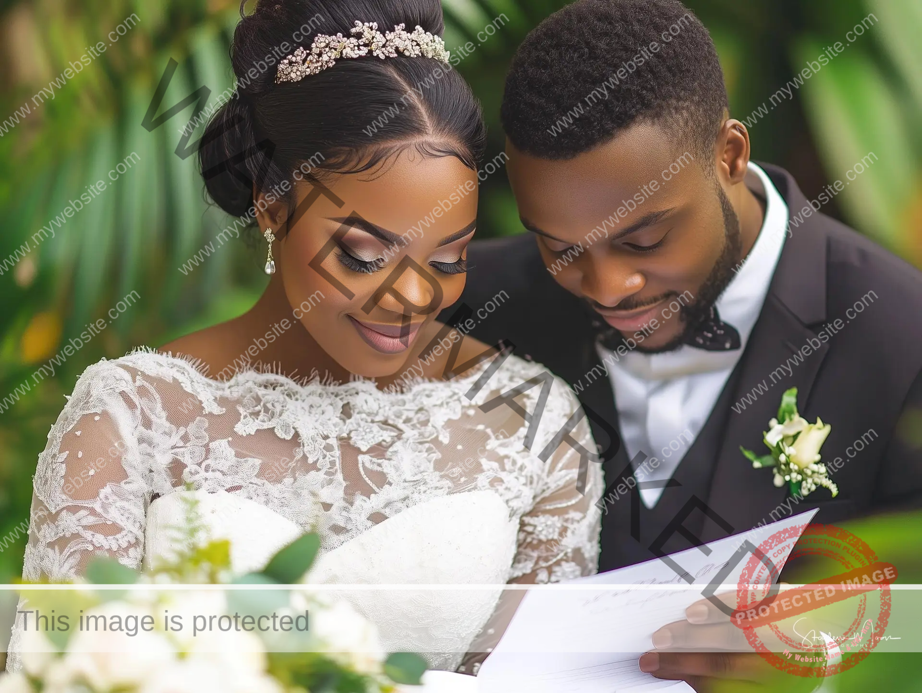 Marriage license issued in DC, Maryland, or Virginia – happy couple holding their certificate after the ceremony.